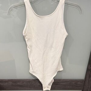 Elegant White Women's Bodysuit
